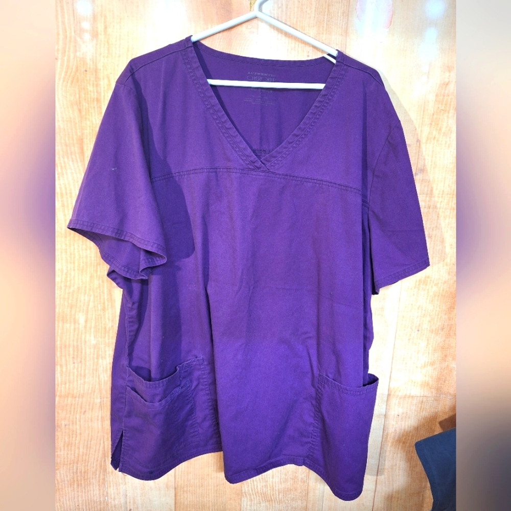 Cherokee Purple Scrub Top